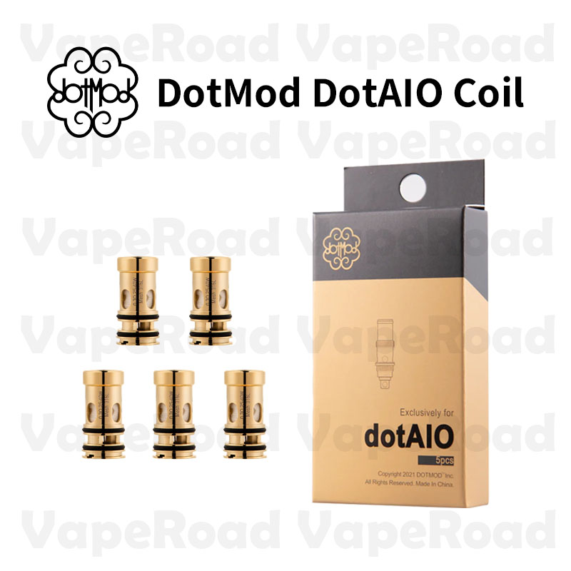 【DotMod 佩特里】AIO V2 成品霧化芯 V4空倉 通用V2｜Revo｜Nero｜X 一盒五入