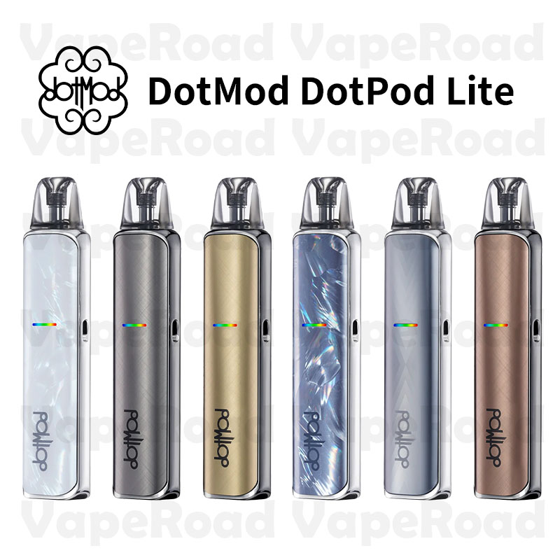 【DotMod 佩特里】DotPod Lite 筆桿型主機 可調進氣 自動調整瓦數 金屬亮面質感